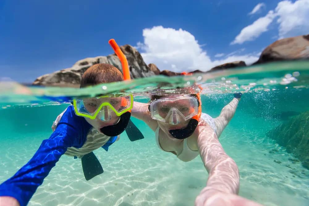 snorkeling summer camp Bolsena