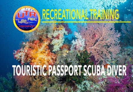 touristic passport scuba diver